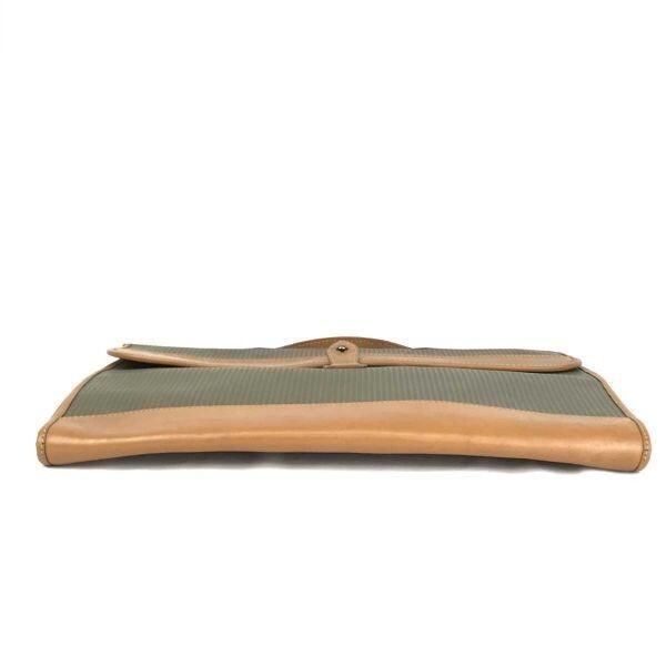 CHARLES JOURDAN Briefcase Brown Leather Business Bag(USED)