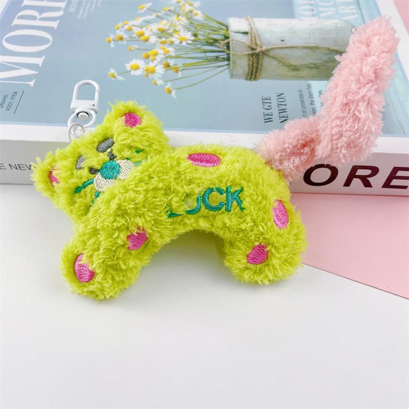 

Новинка креативная милая плюшевая кукла-котенок брелок подвеска забавный брелок кавайный рюкзак украшения аксессуары подарки