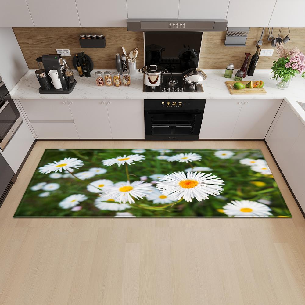 Kitchen Mat Entrance Door Mat Living Room Bedroom Long Carpet Home Corridor Bathroom Non-slip Floor Carpet