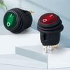 High Performances Waterproof 2 Pin Round Switches 2 Position for Industrial Control Panel and Marine Devices