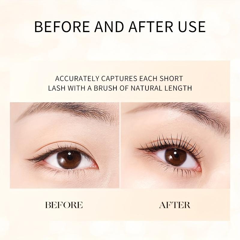 Mascara allongeant luxueux Formule longue tenue et imperméable Mascara noir Sans grumeaux Volumisant Recourbant Cils Maquillage des yeux
