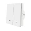 Factory Hot Sales Phone Wifi Controlled Light Switch 220V Remote Double Wall Light Switch with Tuya APP Control Function