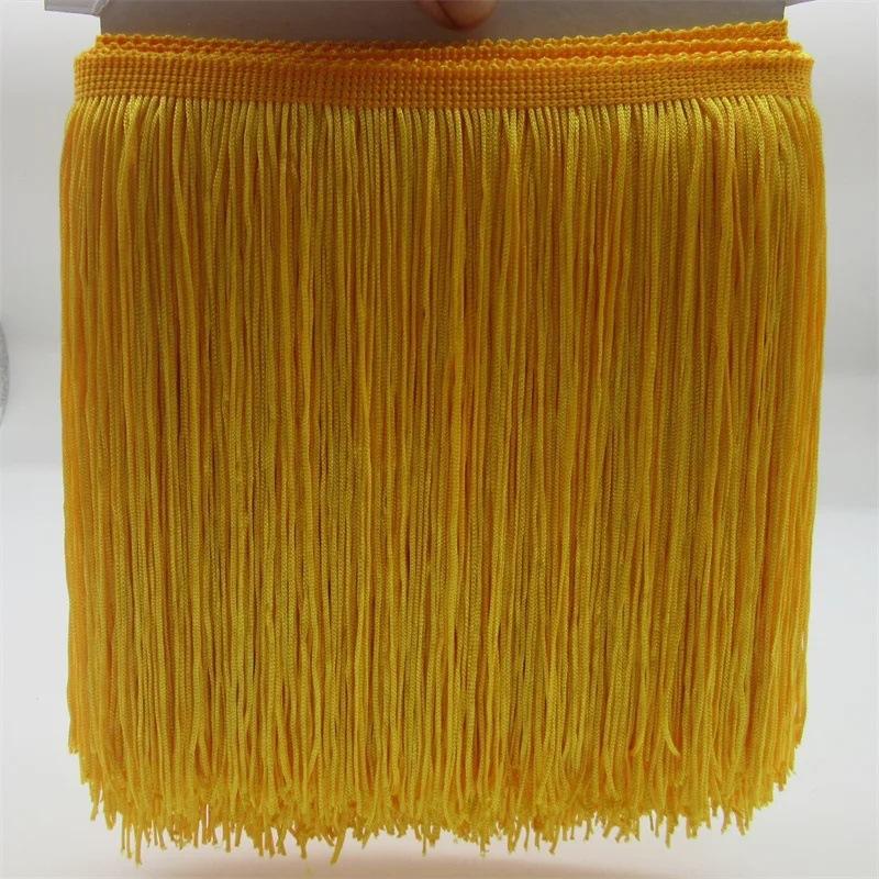 20Cm Wide Polyester Row Beard Latin Dance Fringed Lace Diy Clothing Accessories
