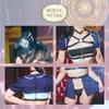 Clearstone Royal Nudie Cosplay Halloween Premium Police Costume, Women's, Navy