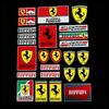 Car Motorcycle Bicycle Decorative Stickers For Ferrari F430 Stradale Roma 488 Spider SF90 Portofino F8 Superfast Accessories HS9