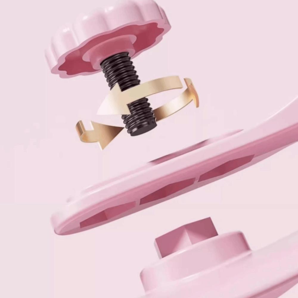 Non-Slip Thigh Master with Counter 360° Rotatable Kegel Exerciser Butt Training