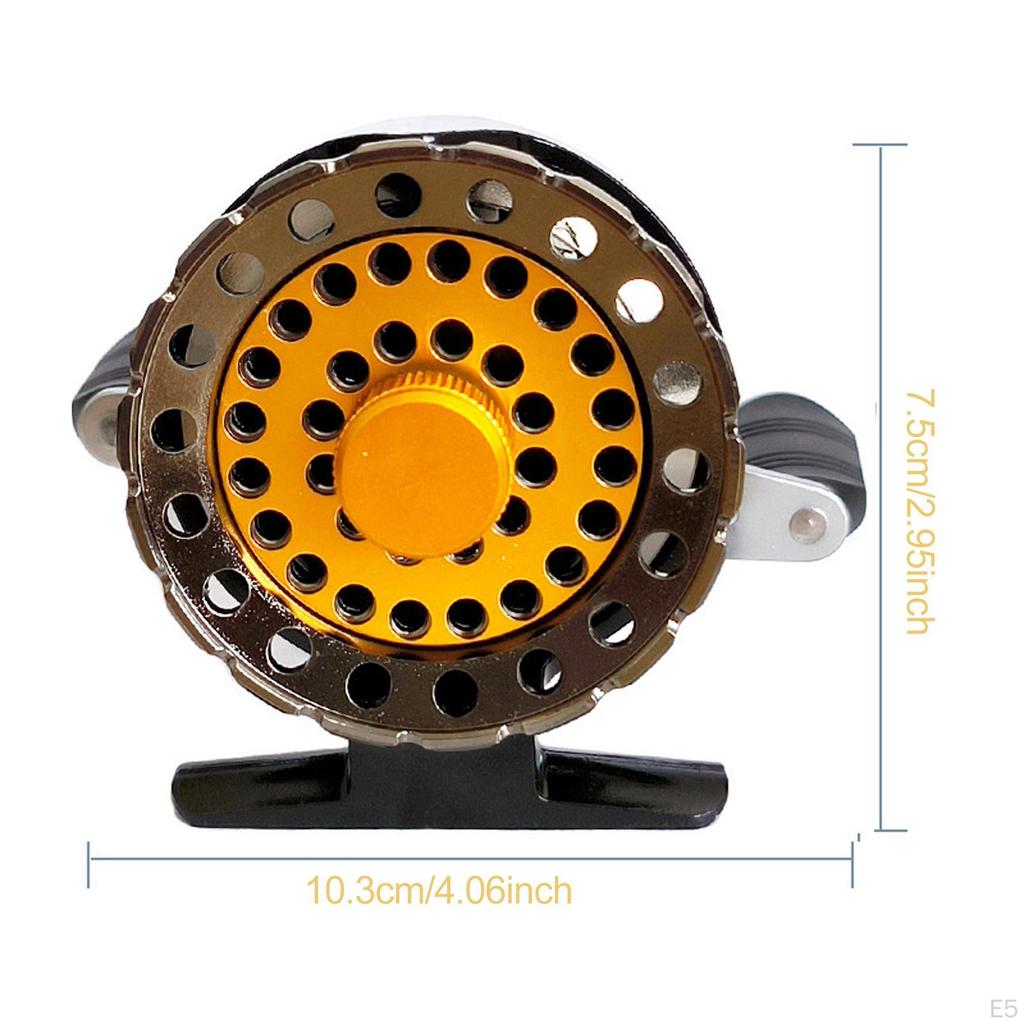 Fiskerulle Metalltrådskupa Bärbart Tillbehör Urholkad med Handtag Sötvatten