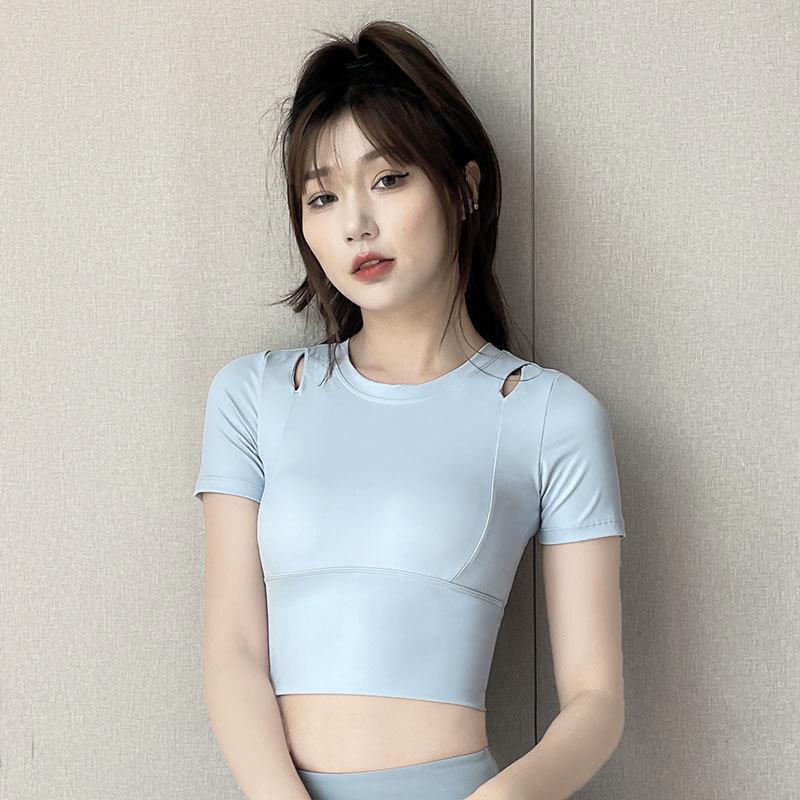 2024 Women's Quick-Dry Tennis/Badminton Sportswear Set - Summer Shirt with Fashion Running Yoga Skirt