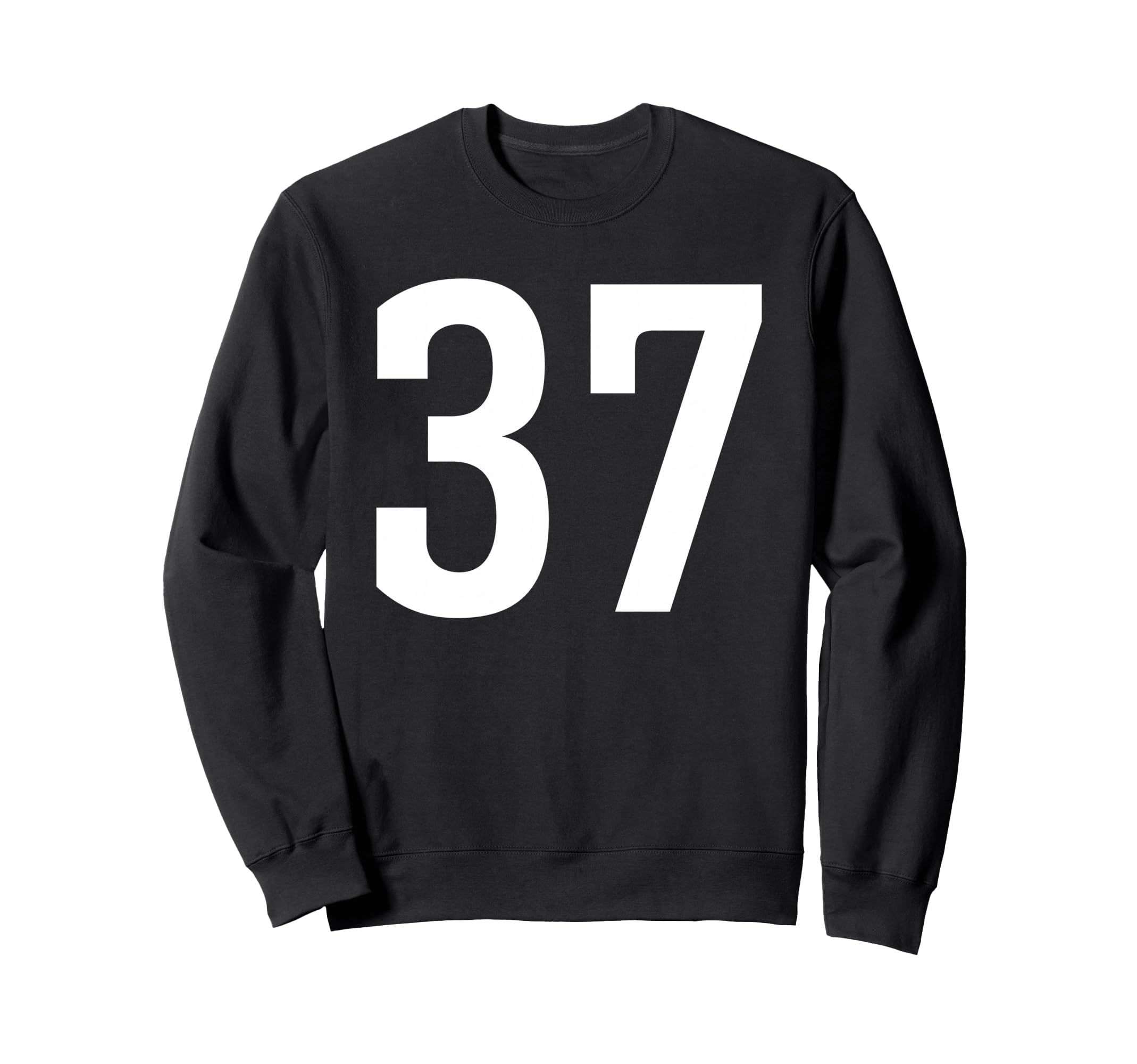 

Number Thirty Seven #37 Sports Team Uniform Sweatshirt