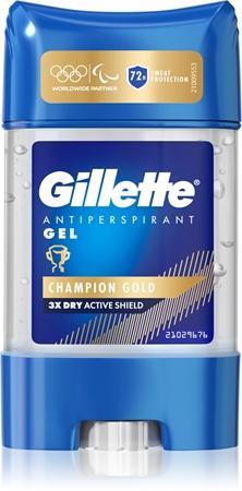 

Гель-антиперспирант Gillette Champion Gold TU прозрачный