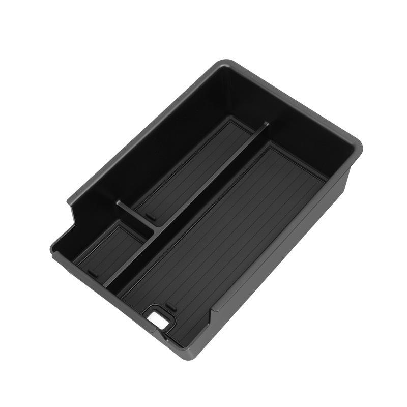 Car Armrest Storage Box For Nissan For N6 Organizer Central Console Storage Box Container Tray Interior Accessories Black