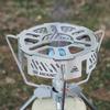 Windproof Screen Stainless Steel Cassette Stove Windproof Ring High-temperature Resistant Camping Picnic Cooking Supplies