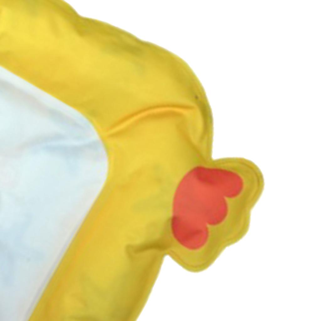 Haustier Kühlmatte Schlafbett Weich Flexibel Faltbar Reißfest Hunde Kühlmatte für Hunde Katzen Sommer Gelbe Ente M