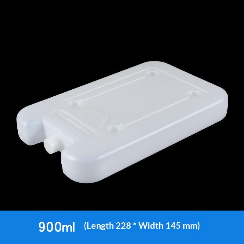 Tragbare Eisgel-Kühlpackung 450ML 600ML Wiederverwendbar für Kühlbox Sichere Aufbewahrung von Lebensmitteln für Schule Picknick Reisen