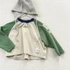 Autumn Kids' T-Shirts Color Block Loose Long Sleeves Children T-Shirt Fashion Soft Boys Clothes