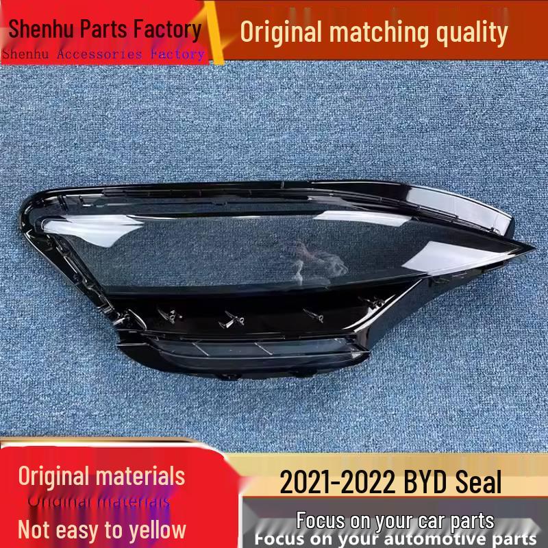 Clear Headlight Cover for 21-22 BYD Seal Standard Driver s Side Without Adhesive
