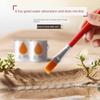 Oil Paint & Watercolor Brush Set with Red Nylon Handle for Industrial Use