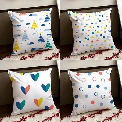 Nordic Simple Dots Cushion Cover Reversible Soft Durable Pillow Cover Home  Car MultiScene Use for Daily Comfort