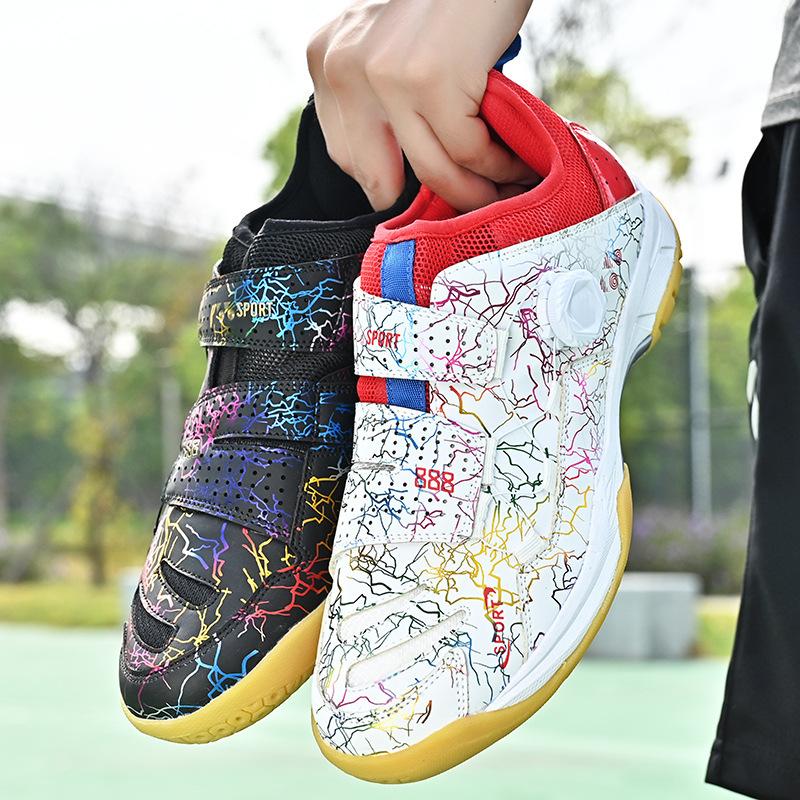 

Обувь для бадминтона новая мандариновая утка спортивная обувь для настольного тенниса тренировочная нескользящая 45