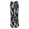 Women Pants Oversized Wide Leg Elastic High Waist Casual Trousers Retro Print Loose Fit Long Pants Streetwear