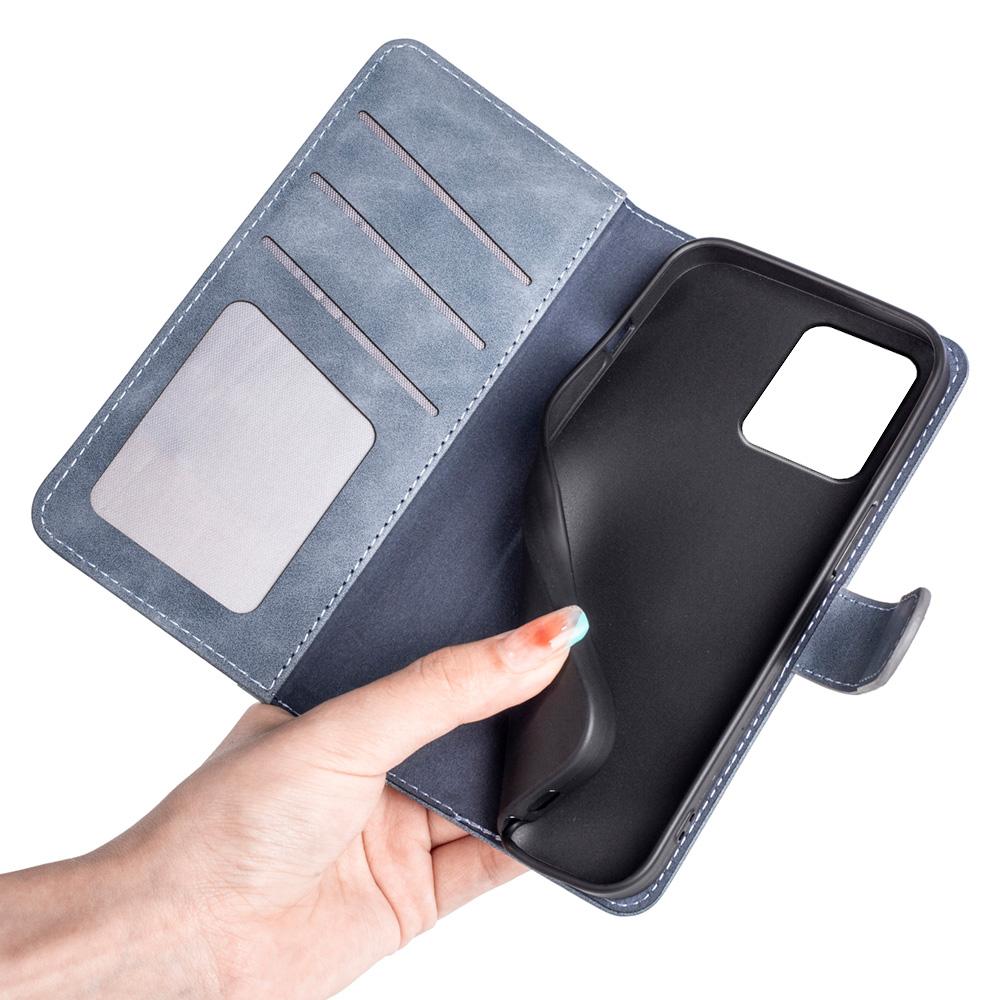 For Xiaomi Redmi Note 12 Pro 5G/Note 12 Pro Speed 5G/Poco X5 Pro 5G Dual Color Splicing Wallet Stand PU Leather Cover