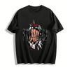 Broken Promises Lie Fist Print Streetwear Hip Hop Casual Tee Pure Cotton T-shirt