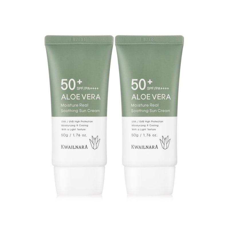 Aloe Moisture Sunscreen 50ml x 2 / SPF50+ PA++++