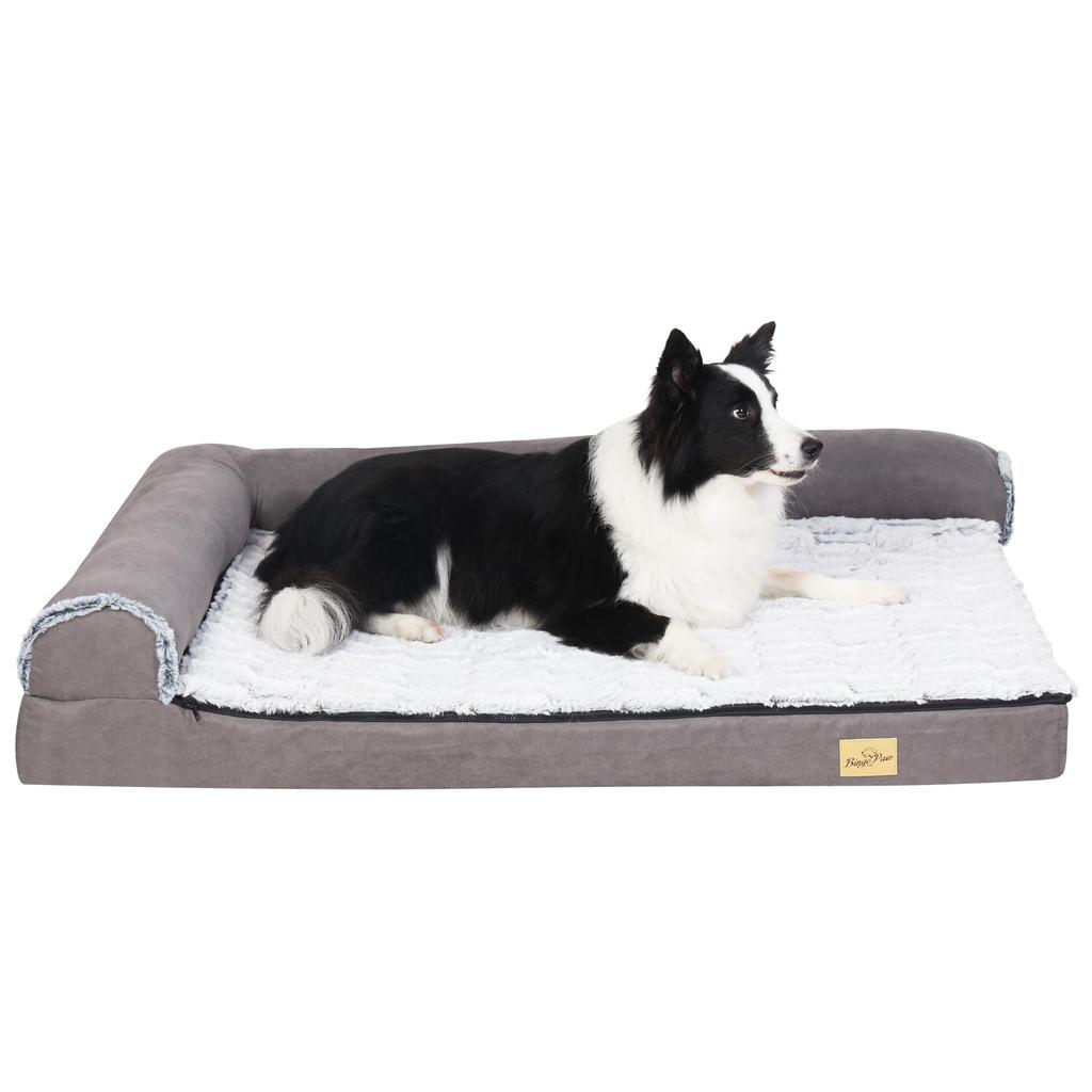 BingoPaw Velký pes Střední Péče o psa Starší psí mazlíček Všechna pohovka Zahrnuje tělesný tlak seniorů Zabraňuje žvýkání psa Vysoká postel pro starší psy Postel, postel, polštář,