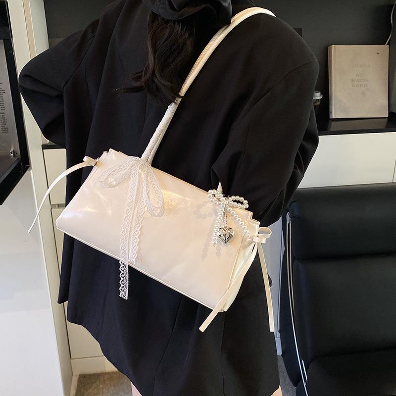 Large-capacity Bag Women's Spring and Summer Versatile New Niche Simple Shoulder Underarm Bag Pillow Bag