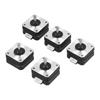 5Pcs Stepper Motor High Accuracy Stability Uniform Speed Lower Noise Three Dimensional Printer Motor