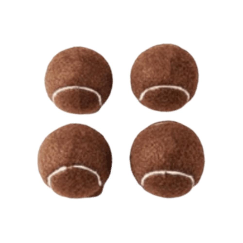 4pcs Mute Table and Chair Covers Non-Slip Tennis Like Foot Pads  Dining Chairs