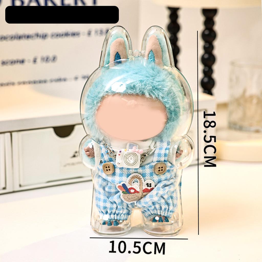 Protective Case For Standing Figure Doll Collectible Dolls With Durability And Clear Visibility for Doll Protect