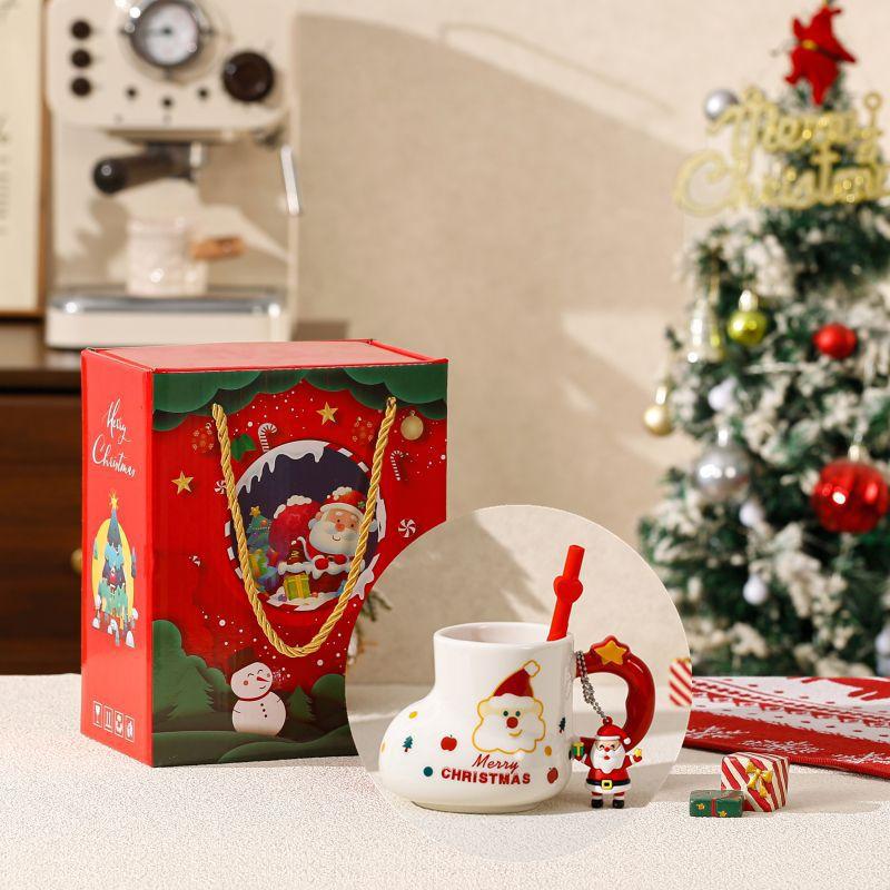 Christmas Mug Versatile Design for Everyday Use at Home or on the Go Durable and Easy to Carry a