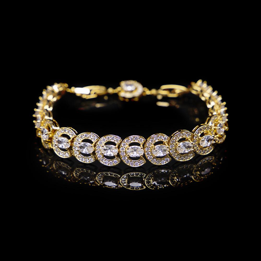 New Zircon Bracelets for Men and Women Symbolizing Wealth Creation