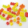 Silicone Teething Building Blocks for Babies - Chewable, Large Pieces, Early Education Toy for 6+ Months