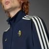 Adidas Originals X Juventus Collaboration Striped Comfortable Soft Versatile Slim Jacket Men Jacket Legendary-Black JF0459