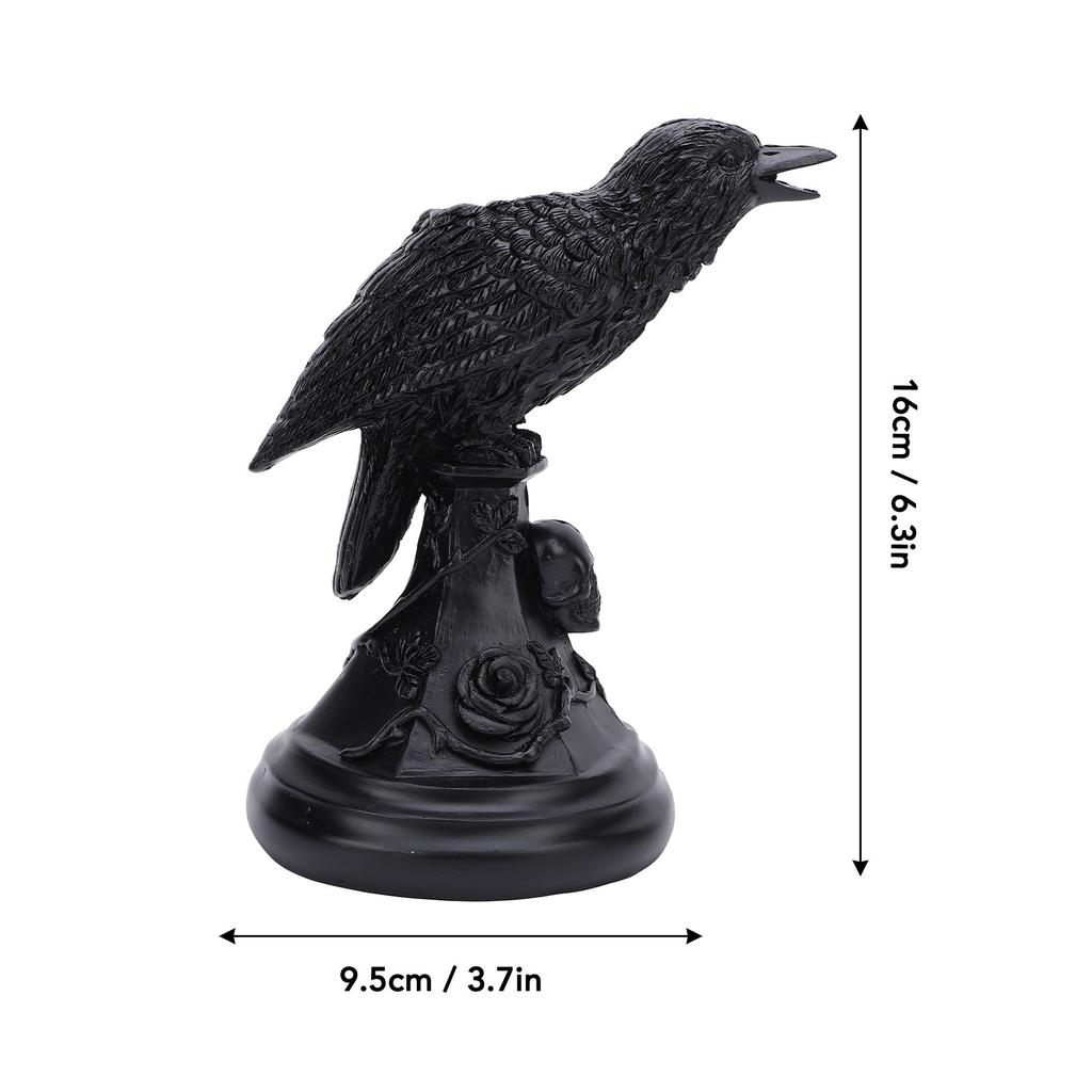 Gotycki świecznik Upiorny Stół Ozdoba Realistyczna Żywica Dekoracja Domu Gotycki Świecznik