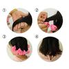 Mushroom Hair Curlers: Soft Silicone Bell-Style Rollers in Large & Small Sizes, PVC Packaging, In Stock
