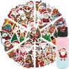 50Pcs New Christmas Graffiti Stickers Party Decoration Guitar Notebook Luggage Diy Waterproof