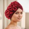 JYL TS DIY  Shein TEMU European American New Cap Braid Gold Thread Turban Hat