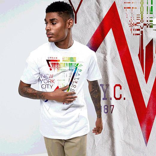 

Brooklyn T-shirt BK New York NYC Brooklyn 1993 abstract art NY City tee S-2XL XL