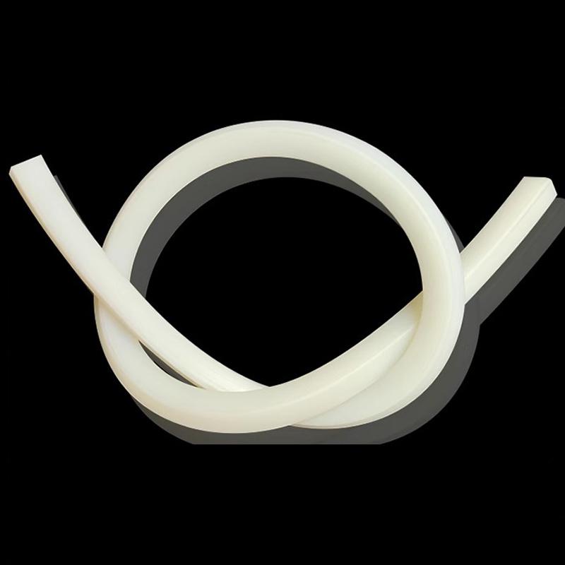1M-10M White Solid Silicone Rubber Sealing Strip High Temperature Resistant Weatherstrip Square Rectangle 4x4 5x5 5x10 6x6 20x20