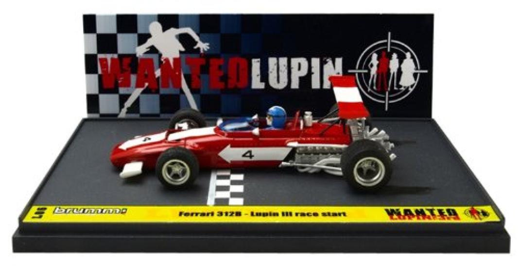 

Blum Ferrari 312B Lupin III WANTED Lupin Готовое изделие 1/43