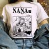 Anime Nana T Shirt for Women Japanese 2000s Style Y2k Tshirt Harajuku Fashion Casual Short Sleeve Top Kawaii Graphic T Shirts