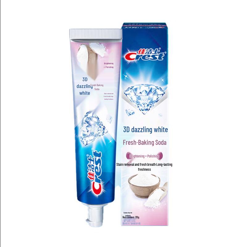 Crest 3D White Baking Soda Toothpaste