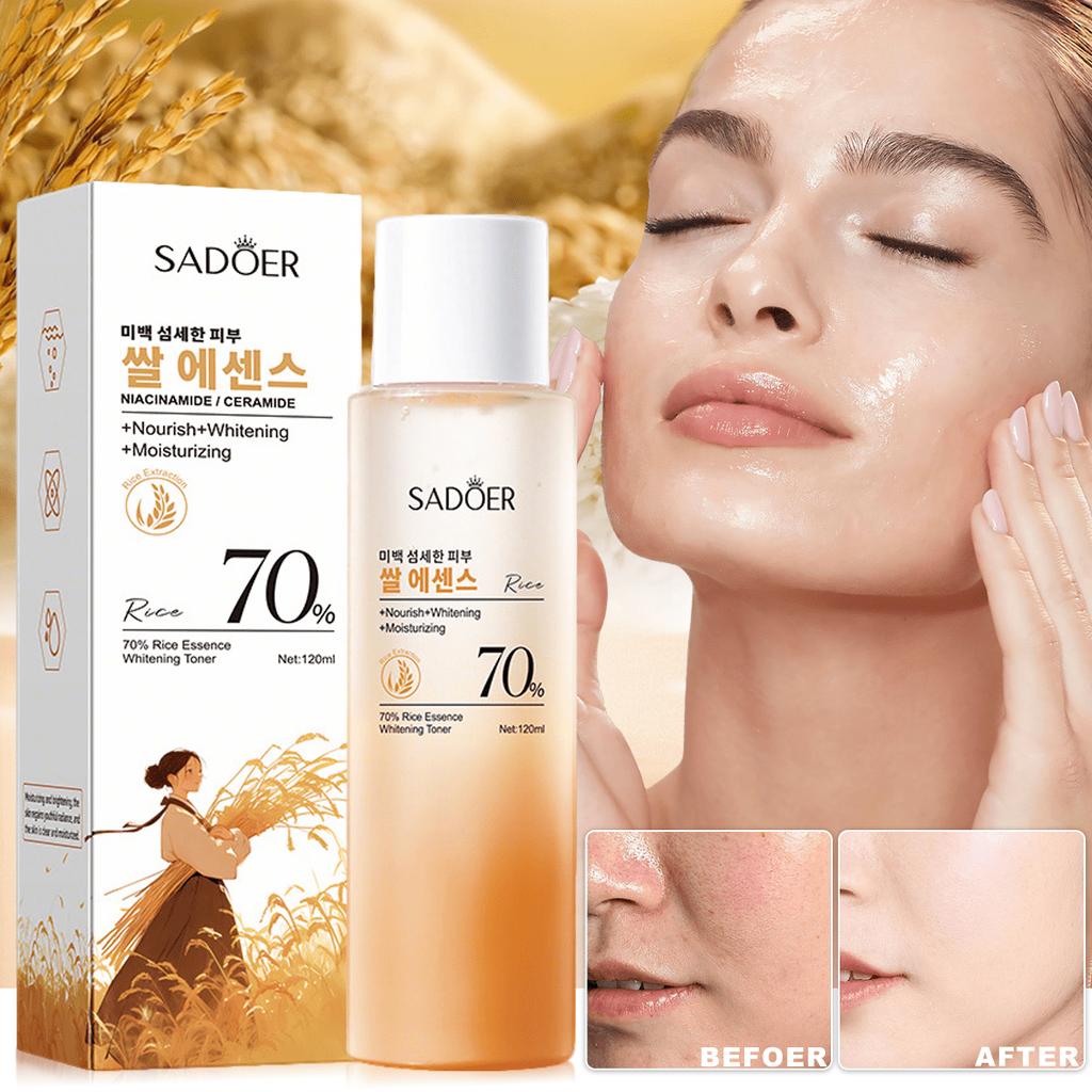 1PC 120ml Rice Essence Toner,Moisturizing And Nourishing Skin,Enhance Skin Radiance,Silky Smooth,Bea