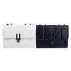 Women'S Quilted Chain Shoulder Bag New Fashion Crossbody Bag With Metal Lock Tassel Pu Leather Messenger Shoulder Bags