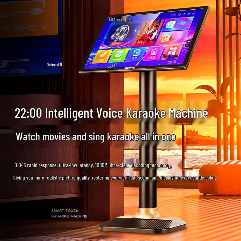 SAST Home KTV Karaoke Speaker System CN plug (adapter included)