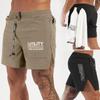 Men's Quick-Dry High-Waist Breathable Sports Shorts for Outdoor Running and Training