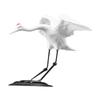 Chinese Crane Statue Modern Minimalist Bird White Figurine Ornament for Living Room Shelves Cabinet Study Desktop Decor
